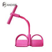 Fitness Resistance Bands Exercise Equipment Elastic Sit Up Pull Rope Gym Workout Bands Sport Training 4 Tube Pedal Ankle Puller