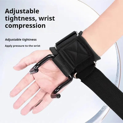 Fitness Power Hook, Pull-up, Hard Pull Training Anti-fall Helper, Palm Training Equipment Bodybuilding Weight-lifting Home Gym