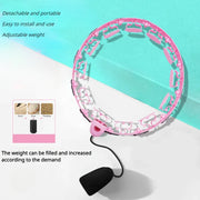 Sports Hoop Waist Trainer Exercise At Home Slimming Belly Portable Fitness Equipment Body Building Entertainment Fitness