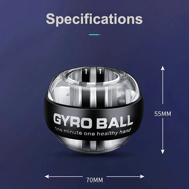 Fitness Equipment Sport Gym Powerball Gyro Ball Workout Equipments Exercise Power Portable Body Building Sports Entertainment