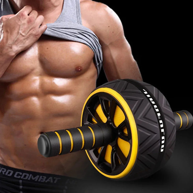 Core Workout Abdominal Wheel Roller Roller Abs Workout Roller Wheel Exercise Equipment For Home Gym