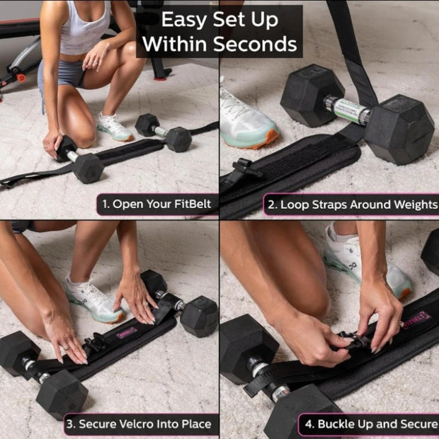 Yoga Exercise Dumbbells Waist Weight Belt Hip Bridge Assist with Fitness Training with Thrust Weight Belt